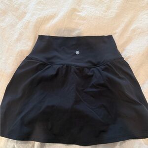 Lululemon Athletica Black Mini Skirt